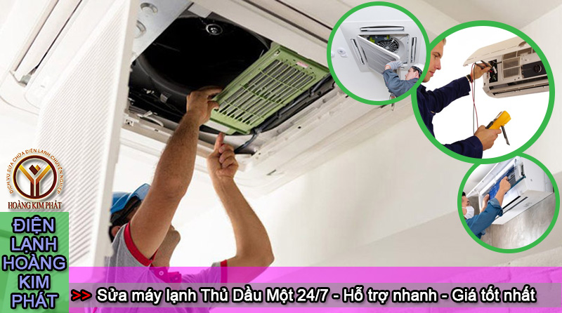 Sửa máy lạnh Thủ Dầu Một 24/7 giá tốt nhất