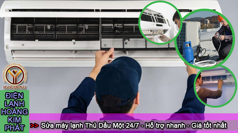 Sửa máy lạnh Thủ Dầu Một 24/7 giá tốt nhất