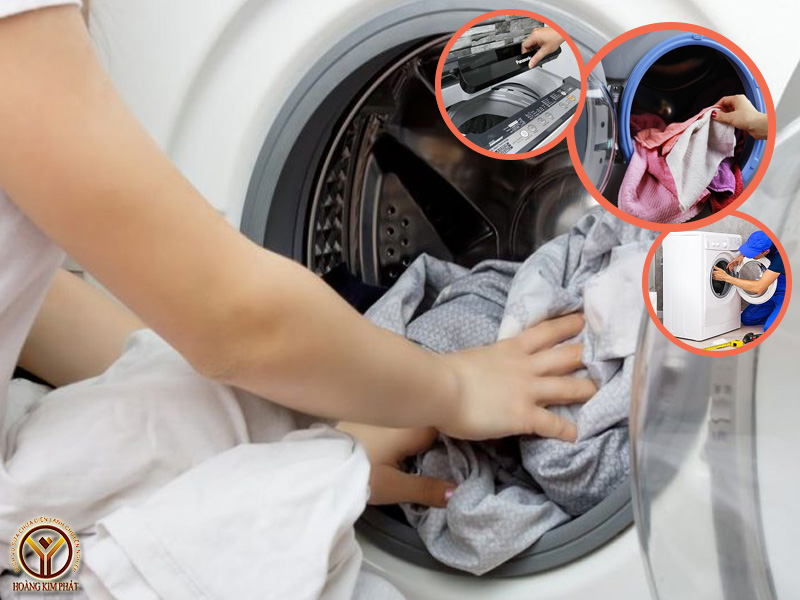 Máy giặt Panasonic ko vắt khô quần áo là bị gì và xử lý thế nào