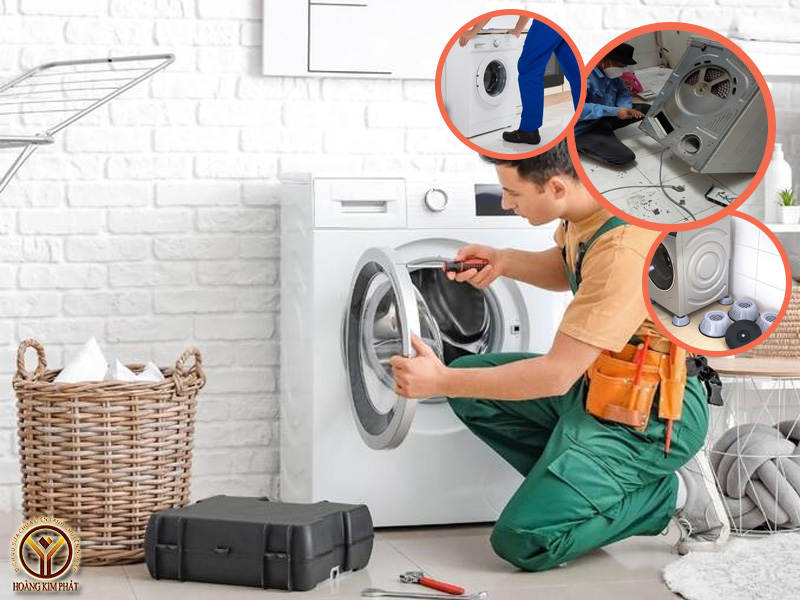 Máy giặt Panasonic rung lắc mạnh khi vắt kiểm tra gì trước