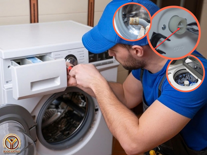 Máy giặt Toshiba ko vào nước do đâu? Nên kiểm tra gì trước