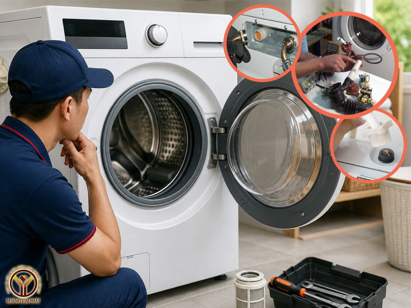 Máy giặt Toshiba ko vào nước do đâu? Nên kiểm tra gì trước