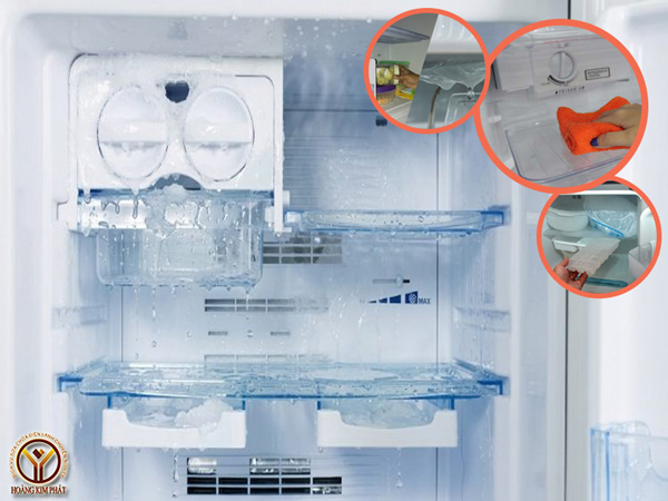 Ngăn đông tủ lạnh bị chảy nước là do lỗi gì?