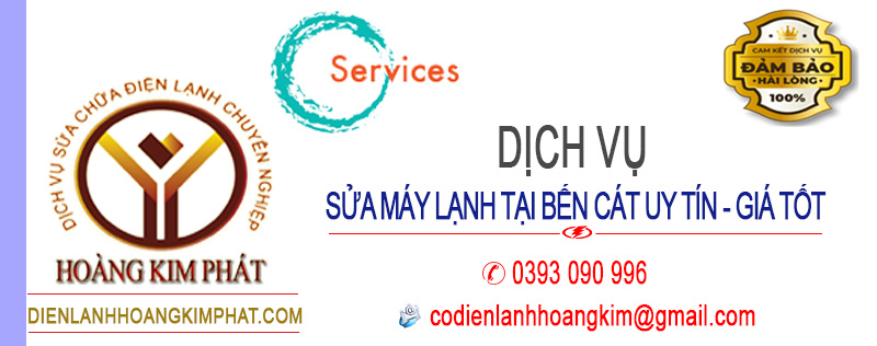 Sửa máy lạnh Bến Cát