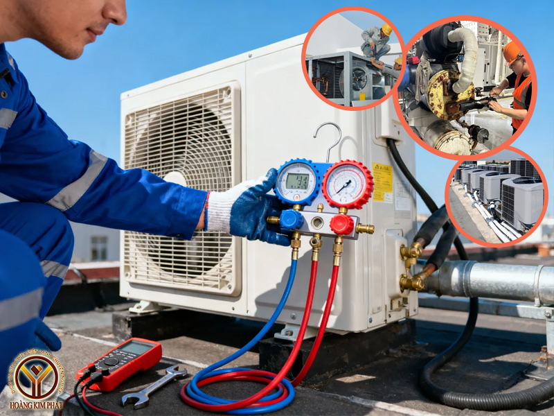 Sửa máy lạnh công nghiệp Bình Dương