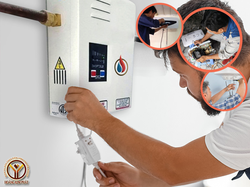 Sửa máy nước nóng lạnh