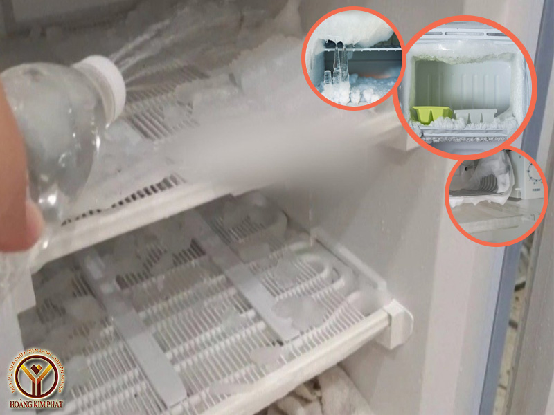Tủ lạnh đông tuyết nguyên nhân do đâu và cách xử lý