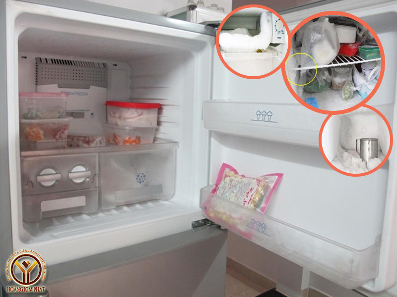 Tủ lạnh đông tuyết nguyên nhân do đâu và cách xử lý