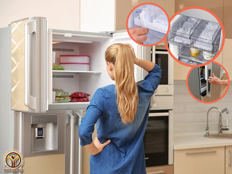Tủ lạnh yếu không đông đá do đâu và cách khắc phục