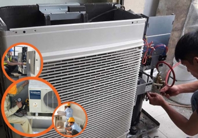 Sửa máy lạnh Thủ Dầu Một