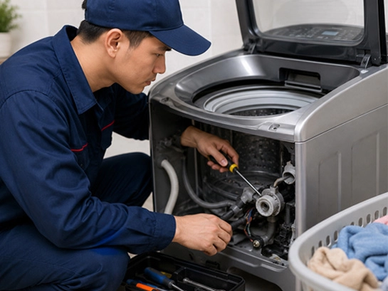 Máy giặt Panasonic ko vắt khô quần áo là bị gì và xử lý thế nào